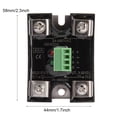 thumbnail image 4 of BERM Dual-Channel Solid State Relay - 40A AC/DC Control with Heat Sink (24-480VAC) - Flame Resistant & Moisture Proof SSR with LED Indicators (Model SK40DA), 4 of 6