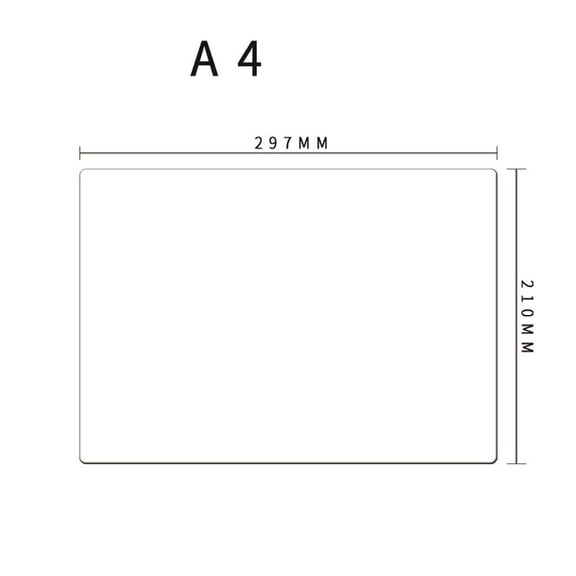 Magnetic Fridge Whiteboard Dry Erase Magnet Memo Board Kitchen Notice Board