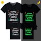 thumbnail image 3 of Camisetas de Navidad a juego para la familia, sudadera luminosa brillante con cuernos de árbol de Navidad, 3 of 3