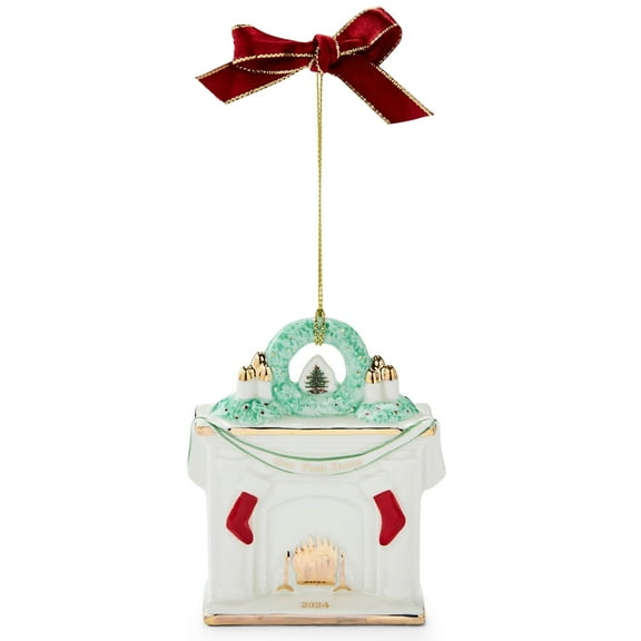 Spode Christmas Tree First Home Fireplace Ornament