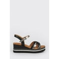 thumbnail image 3 of Good For The Sole Womens Amber Wedge Sandals, 3 of 4