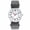 A, variant on Elastic Woven Nylon Watch Women Men: Stretch Band Number Dial Calendar Stretch 24-hour Analog Quartz Round Wristwatch for Work Travel
