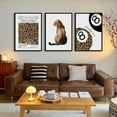 thumbnail image 3 of Hieng Cheetah Trendy Wall Art Preppy Leopard Canvas Print Cheetah Room Wall Decor 8 Ball Poster Y2k Pink Coquette Luxury Print Lucky Aesthetic Fashion Pictures for Bedroom, 3 of 6