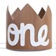 thumbnail image 1 of wonima44 Wild One Birthday Crown Boy - First Birthday Boy Crown, 1st Birthday Boy Crown, Cake Smash Outfit, Woodland Birthday Crown, 1 of 1