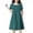 F-103Green, variant on ZHOGXU Women's Dress Short Sleeve Round Neck Solid Color Fashion Comfortable Loose Fit Mini Dresses For Casual Daily Wear,Green,L
