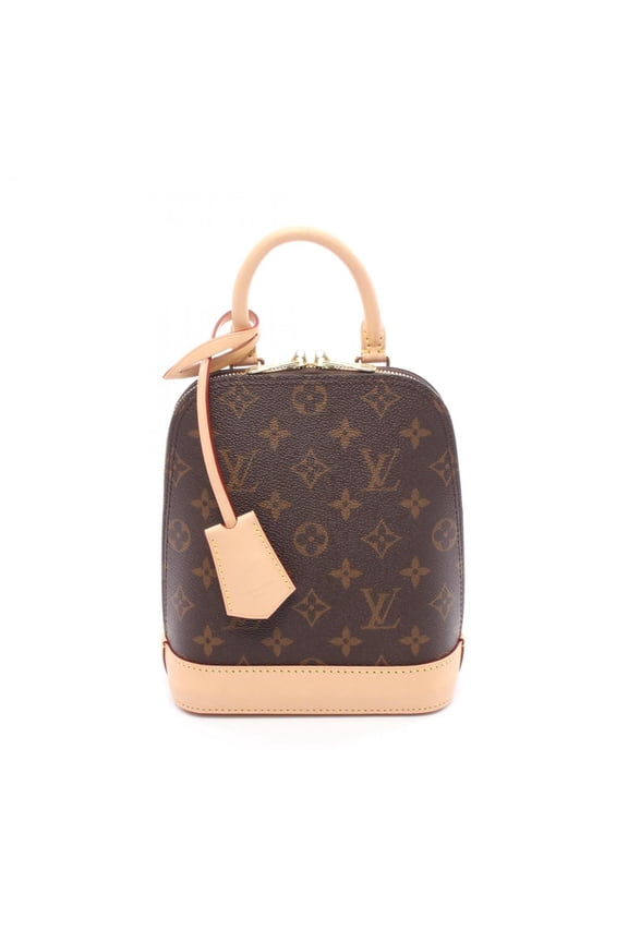 Pre-Owned Louis Vuitton Alma Backpack, Coated Canvas and Leather, Monogram, Women's,... (Good)