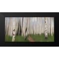 thumbnail image 2 of Allen, Kimberly 24x14 Black Modern Framed Museum Art Print Titled - Path through the Aspens, 2 of 5