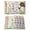 Off-white, variant on Easter Placemats Set of 4, Spring Rabbit Flowers Colorful Eggs Black Lattice Placemats for Dining Table, Place Mats for Kitchen Tabletop, Waterproof Wipeable Dining Table Mats Set