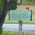 thumbnail image 4 of GZHJMY Cute Bananas Blue Magnetic Mailbox Cover Large Size Mailbox Wraps MailWraps Post Letter Box Cover Garden Yard Oversized 25.5 x 21 inch Home Decor, 4 of 7