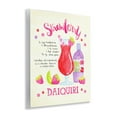 thumbnail image 4 of Stupell Industries Strawberry Daiquiri Recipe Food & Beverage Painting Unframed Art Print Wall Art, 11 x 14, 4 of 8
