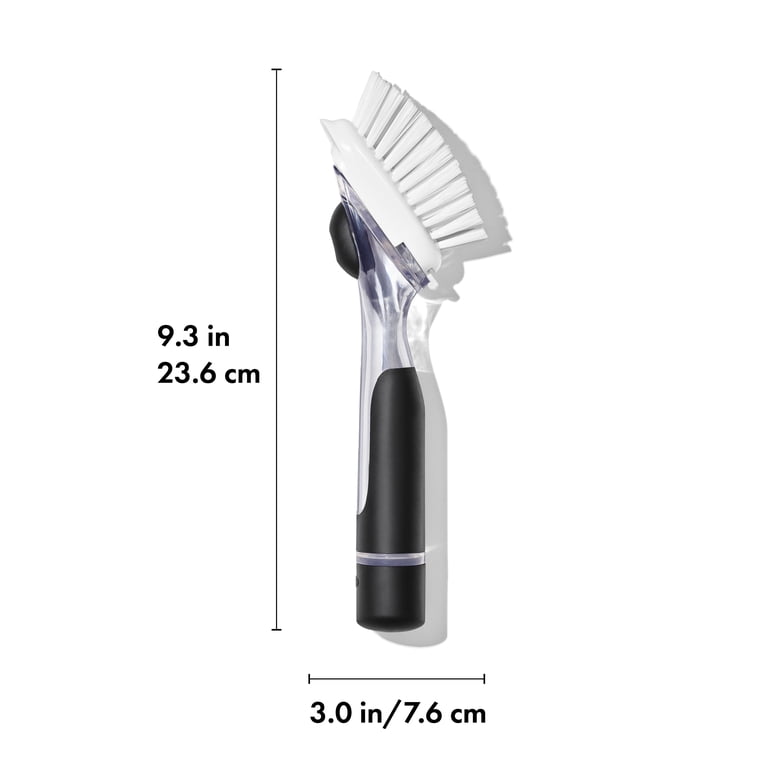 OXO Soap Dispensing Dish Brush, Drip-Free Valve photo 8