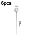 thumbnail image 2 of 6 PCS Coffee Spoons, Stirring Spoons, Tea Spoons Long Handle, Ice Tea Spoons, Long Spoons for Stirring, 2 of 5