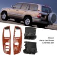 thumbnail image 3 of Dashboard Air Vent Kit, Wearproof Dash Left Right Air Outlet Vent Durable Scratch  With Panel For Land Cruiser FJ100, 3 of 8