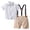 A72-Khaki, variant on Toddler Baby Boy Clothes For 2t 3t Boys Cute Summer Short Sleeve T Shirt Tops Shorts Clothes Sets Baby Boy Outfits 4t 5t 6t 7t Children,Crewneck 18-24 Months