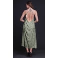 thumbnail image 3 of Bimba Oiseau Causal Long Dos Nu Licol Robe de Plage Imprimée-Petite, 3 of 6
