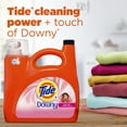 thumbnail image 3 of Tide Plus a Touch of Downy Liquid Laundry Detergent, April Fresh Scent, 132 fl oz, 94 Loads, 3 of 10