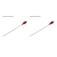 thumbnail image 2 of ZLight Pet Teaser Plastic Long Handle Teasing Rod Stick Bell Interactive Pet Toy colorful 2Set, 2 of 6