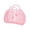 Pink, variant on 10"x 4.2"x 8.7" Small Plastic Jelly Bags - Reusable Gift Basket | Beach Bag, Bridal, Easter Basket For Women Men