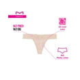 thumbnail image 5 of Maidenform Lace Thong Panty Panties Must Haves Moderate NPL Low Waist Crochet, 5 of 6