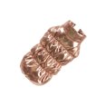 thumbnail image 1 of Greeniant Las chaquetas de la ropa del perro del algodón se mantienen elegantes en abrigos del animal doméstico del invierno seguros y no Ropa para mascotas Oro rosa METRO, 1 of 6