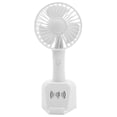thumbnail image 1 of K62 Mini ventilador USB Ventilador de mano recargable Escritorio Inalámbrico de 3 niveles, 1 of 8