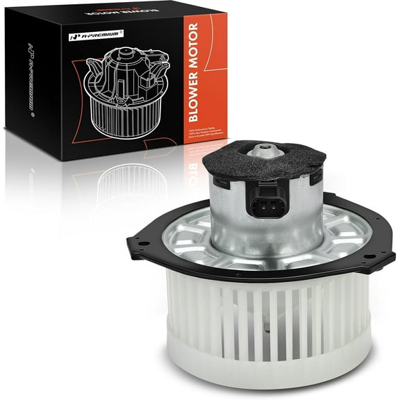 A-Premium Heater Blower Motor with Fan Cage Replacement for Chevrolet Trailblazer 2002-2009 Buick Rainier GMC Envoy Saab 9-7x