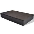thumbnail image 5 of vidaXL Patio Bed Outdoor Double Chaise Lounge Bed with Cushion Poly Rattan, 5 of 5