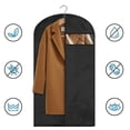 thumbnail image 3 of 5pcs Hanging Garment Bags For Storage Breathable Suit Cover Clothes Dust Cover Hanging Pockets, 3 of 5