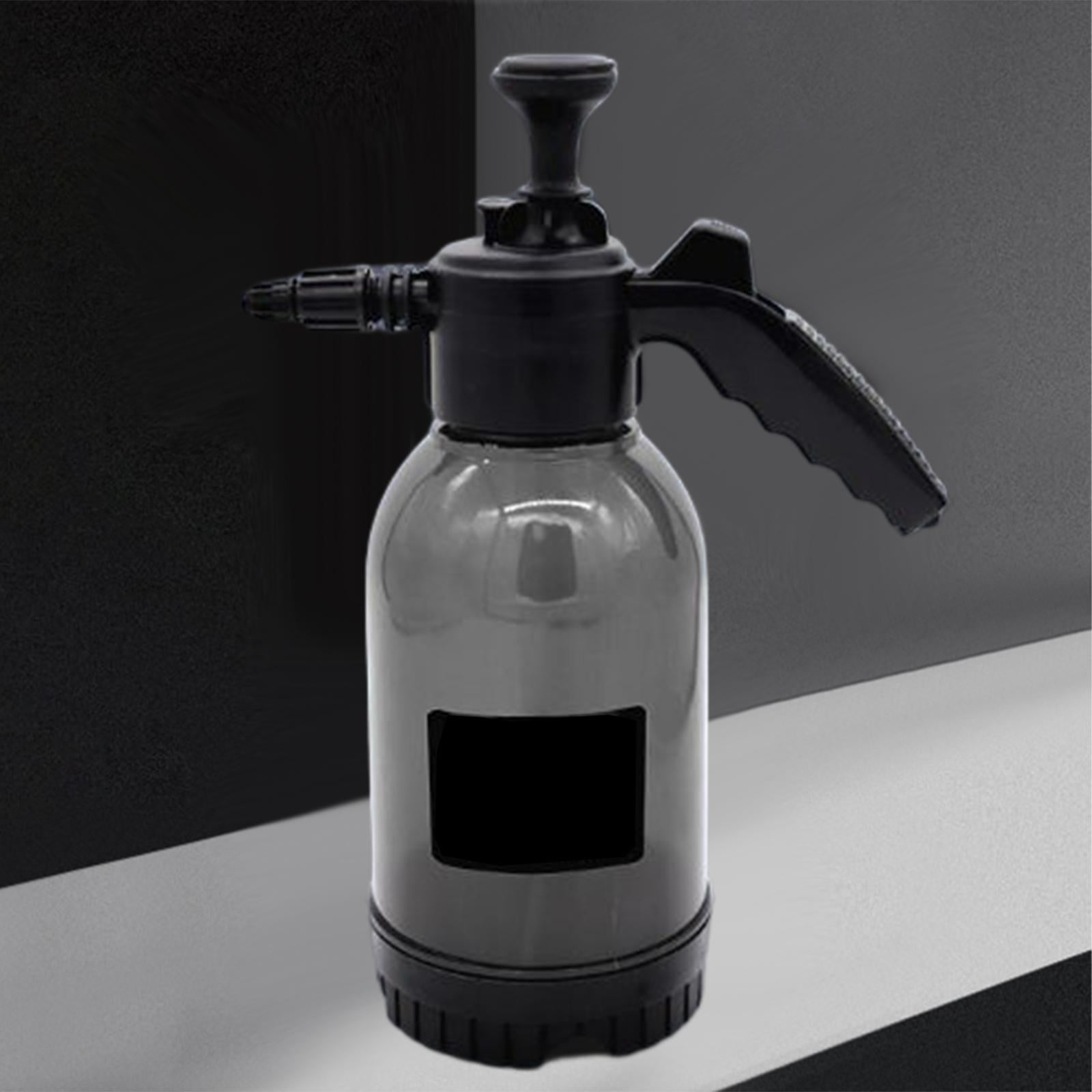 Nishiyuenyi Foaming High Pressure Foam 2L Car Hand Pump Pressure Foam for Car Window Washing Black
