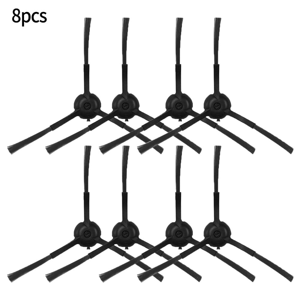 QIFEI 8pcs Side Brushes for iHome AutoVac Nova Self Empty Robot Vacuum