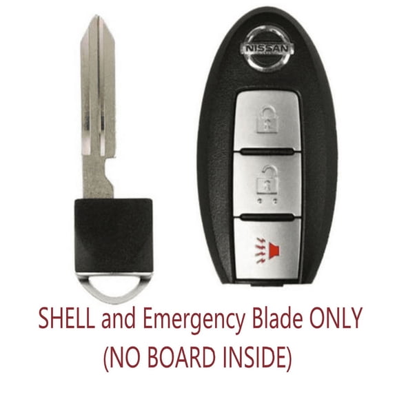 NEW 3 Button Key Shell Replacement For Nissan Fcc KR5S180144014 Models VLS