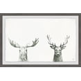 thumbnail image 2 of Antler Pair Framed Painting Print, 2 of 6