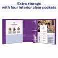 thumbnail image 6 of Heavy-Duty View Binder With Durahinge And Locking One Touch Ezd Rings, 3 Rings, 3" Capacity, 11 X 8. | Bundle of 10, 6 of 10