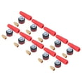 thumbnail image 1 of Juego de 10 conectores de panel para cable de soldadura, de goma y latón, para máquina de soldadura europea, enchufe de conexión rápida, 1 of 14