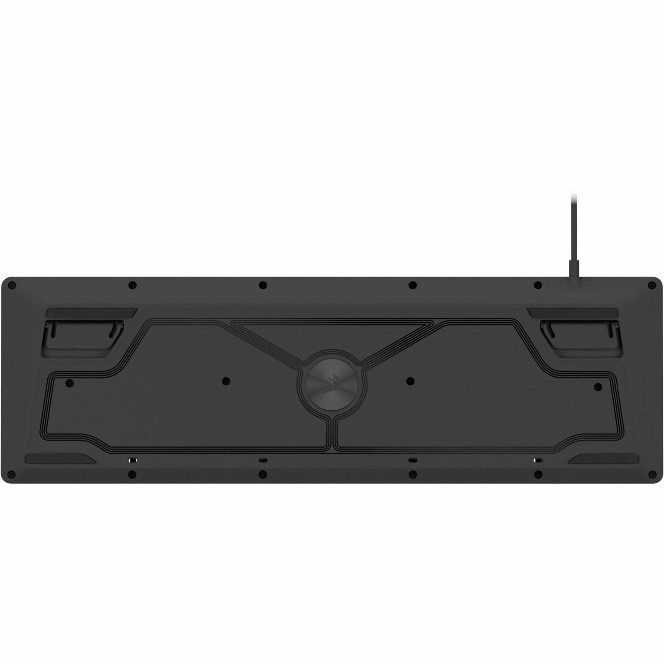 Corsair K55 CORE RGB Gaming Keyboard - Black - Cable Connectivity - Full-size - USB 2.0 Type A Interface - RGB LED - 110 Key(s) - Windows Lock Key, Brightness, Volume Control, Play/Pause, Multimedi...