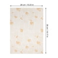 thumbnail image 2 of 100 Sheets Vintage Packaging Papers Food Decor Oil-proof Paper Snack Mat Paper, 2 of 7
