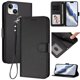 thumbnail image 3 of Funda Cartera GANGXUN para iPhone 15 Plus – Cierre Magnético, Protección RFID, Correa Desmontable, Compatible con Carga Inalámbrica, 3 of 6