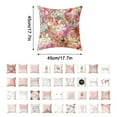 thumbnail image 2 of TechWave Pillowcase Modern Pillowcase Decorative Outdoor Linen Square Pillowcase For Sofa Sofa Beds And Cars 18x18 Inches (45 X 45 Cm) Decorate Pillows Throw Pillows And Throws Small Throw Pillows for, 2 of 2