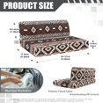 thumbnail image 7 of Yuyamidu Aztec Tribal RV Dinette Cushion Covers Leopard Print RV Seat Covers Stretch Camper Cushion Slipcover 1 Pcs Bench Cover 1 Pcs Backrest Cover Christmas Decor, 7 of 7