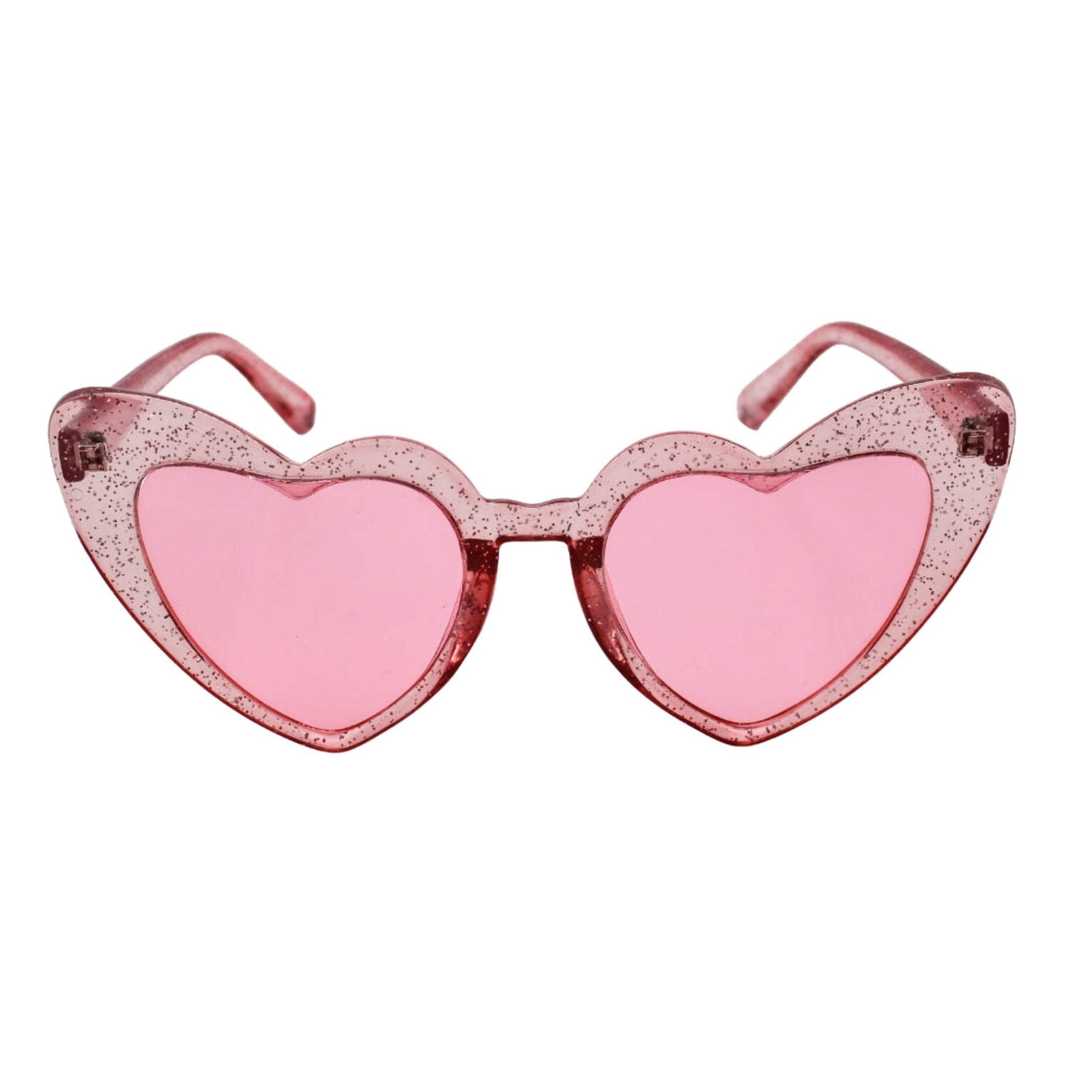 Mulberry Grand Pink Heart Shaped Sunglasses - Excellent Condition Adult Heartbreaker Sunglasses | Apricot – Pigment main image 2