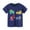 Blue, variant on Utlike Boys T-Shirt Toddler Short Sleeve Shirt Construction Truck Print Ctton Summer Tops Tees Graphic T-Shirt Size 18 Months-24 Months