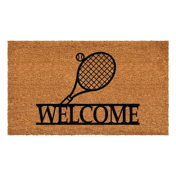 Calloway Mills 108963048 Tennis Welcome Doormat, 30" x 48"
