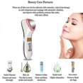 thumbnail image 2 of Masajeador facial eléctrico Crioterapia ultrasónica Luz fría caliente Fotón Eliminación de arrugas Dispositivo Spa facial (hy), 2 of 4