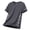 Dark Gray, variant on Men's Workout Gym T-Shirts Lightweight Running Athletic Short Sleeve Quick Dry Shirt Tops (White, 5XL)