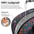 thumbnail image 5 of Womens Pioneer Flower Floral Print Pattern Lunch Box for Work,Insulated Lunch Bag for Women,Loncheras Para Mujer,Leakproof Adult Lunch Bag for Work,Beach,Travel,Picnic,Camping, 5 of 7