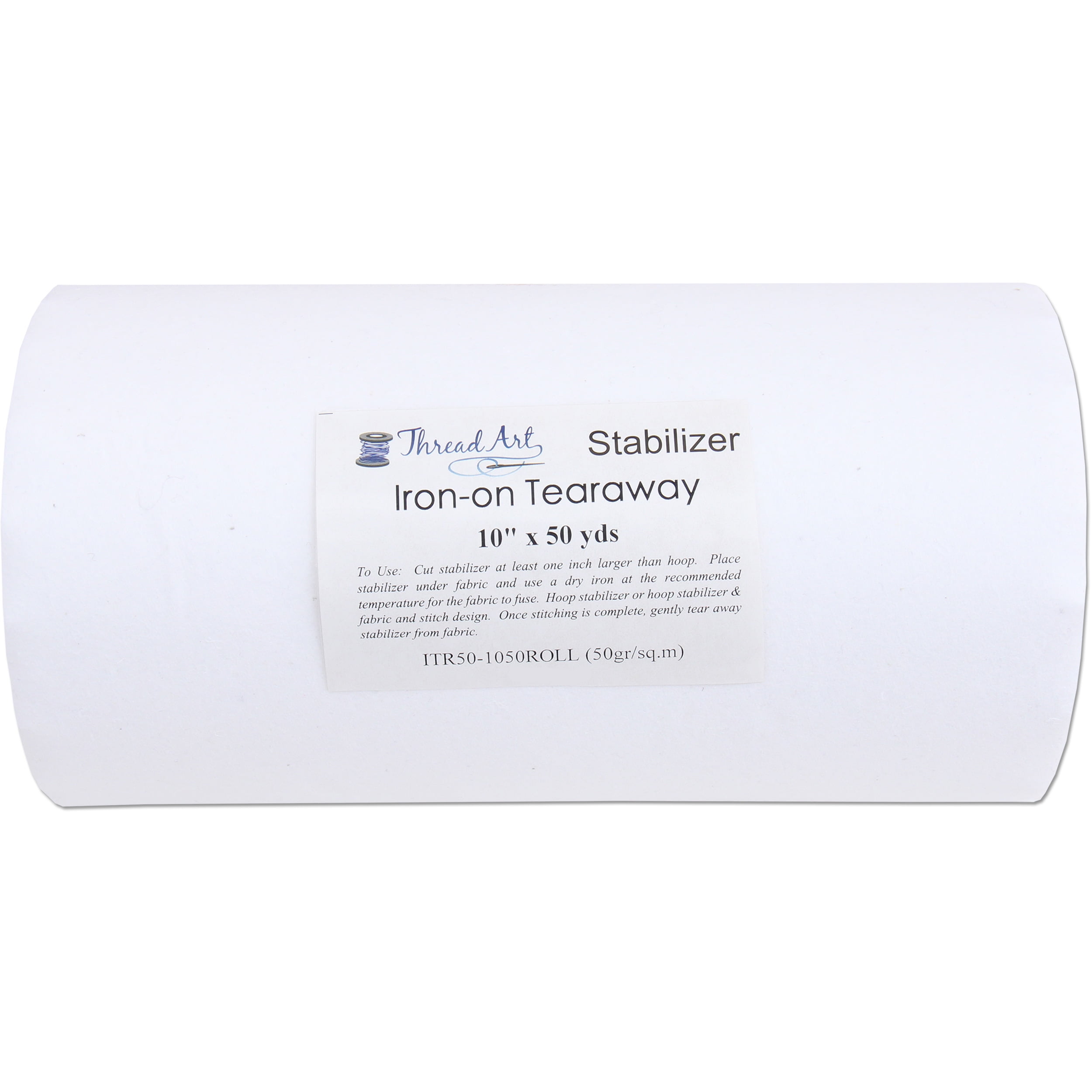 Cut Away Embroidery Stabilizer 12” x 50 Yard Roll – 2.5 Ounce Cutaway for Machine Embroidery