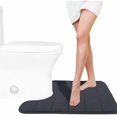 thumbnail image 2 of KA Slow Rebound U-Shaped Memory Foam Floor Mat Bathroom Anti-Slip Toilet Mat, 2 of 6