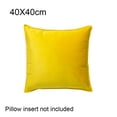 thumbnail image 3 of Funda Cojín Asiento Bewildely Decorativo Amarillo 40x40cm, 3 of 6