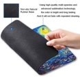thumbnail image 2 of Mouse Pad, Square Computer Mouse Pads with Personalized Oil Painting Design, Washable Mouse Mat with Lycra Cloth, Office Home Non-Slip Rubber Base Mousepad, Starry Sky by Van Gogh, 2 of 6