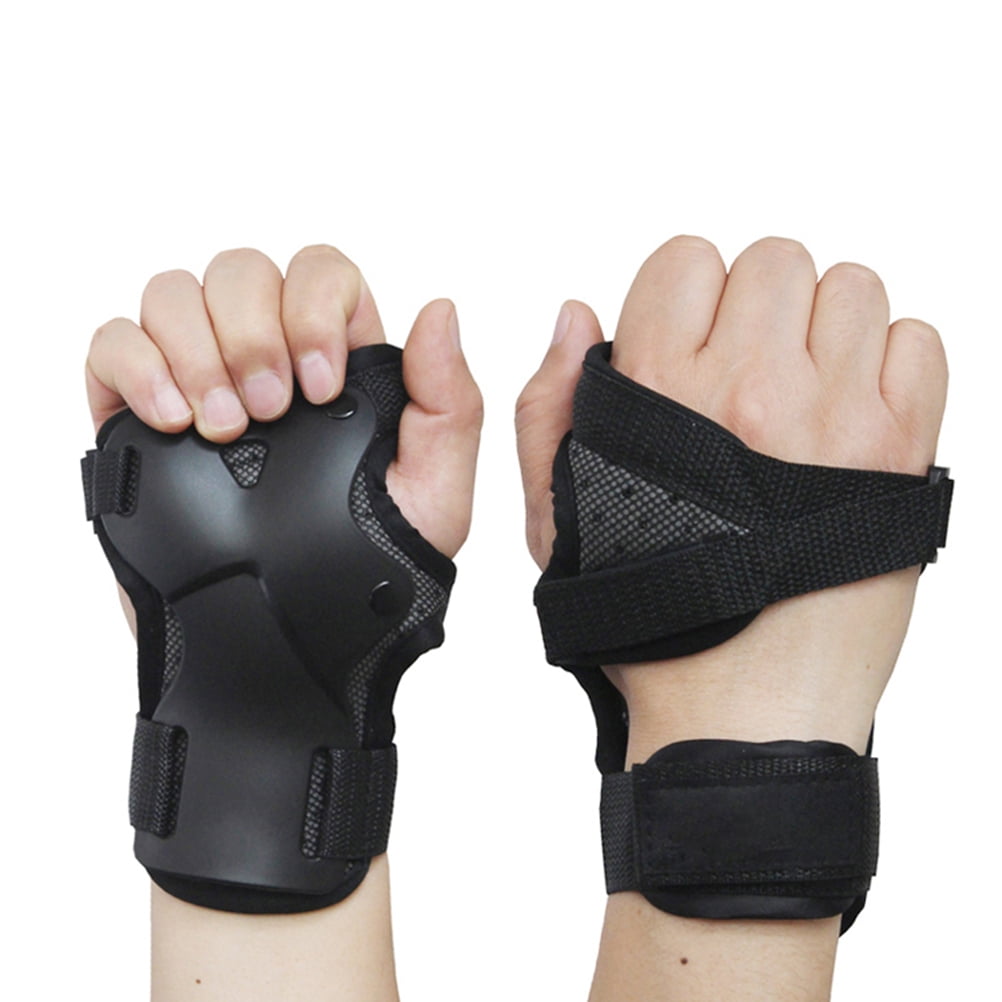 Skating Ski Hand Protective Gear Wrist Guards Support Palm Pads Protector Gloves 
